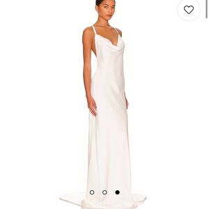 Brand new - in package gorgeous white formal maxi dress